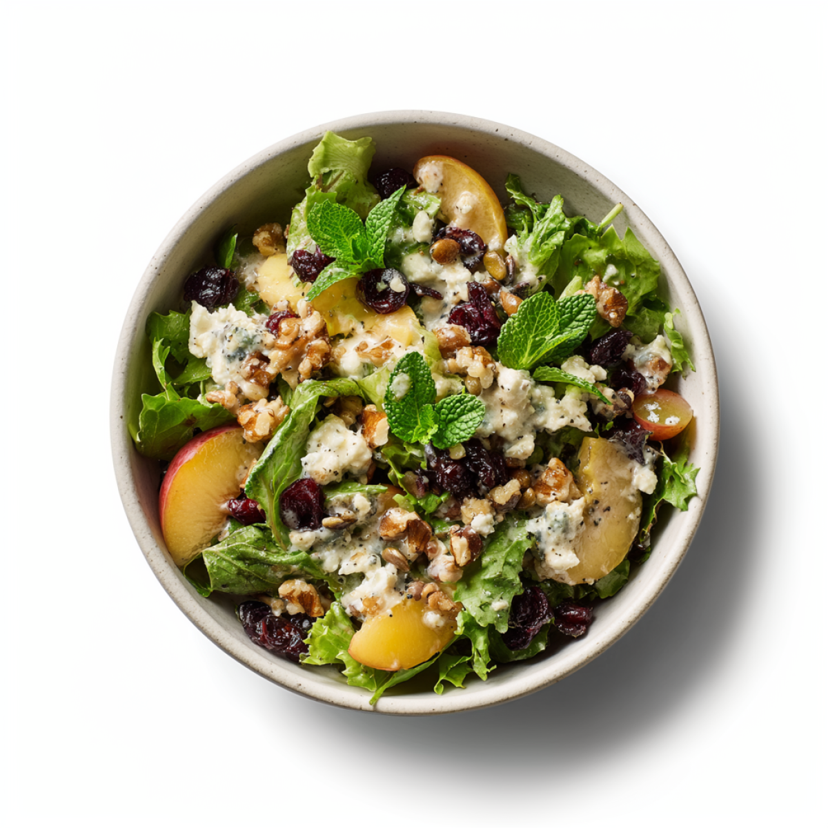 Salade fraîcheur aux fruits secs