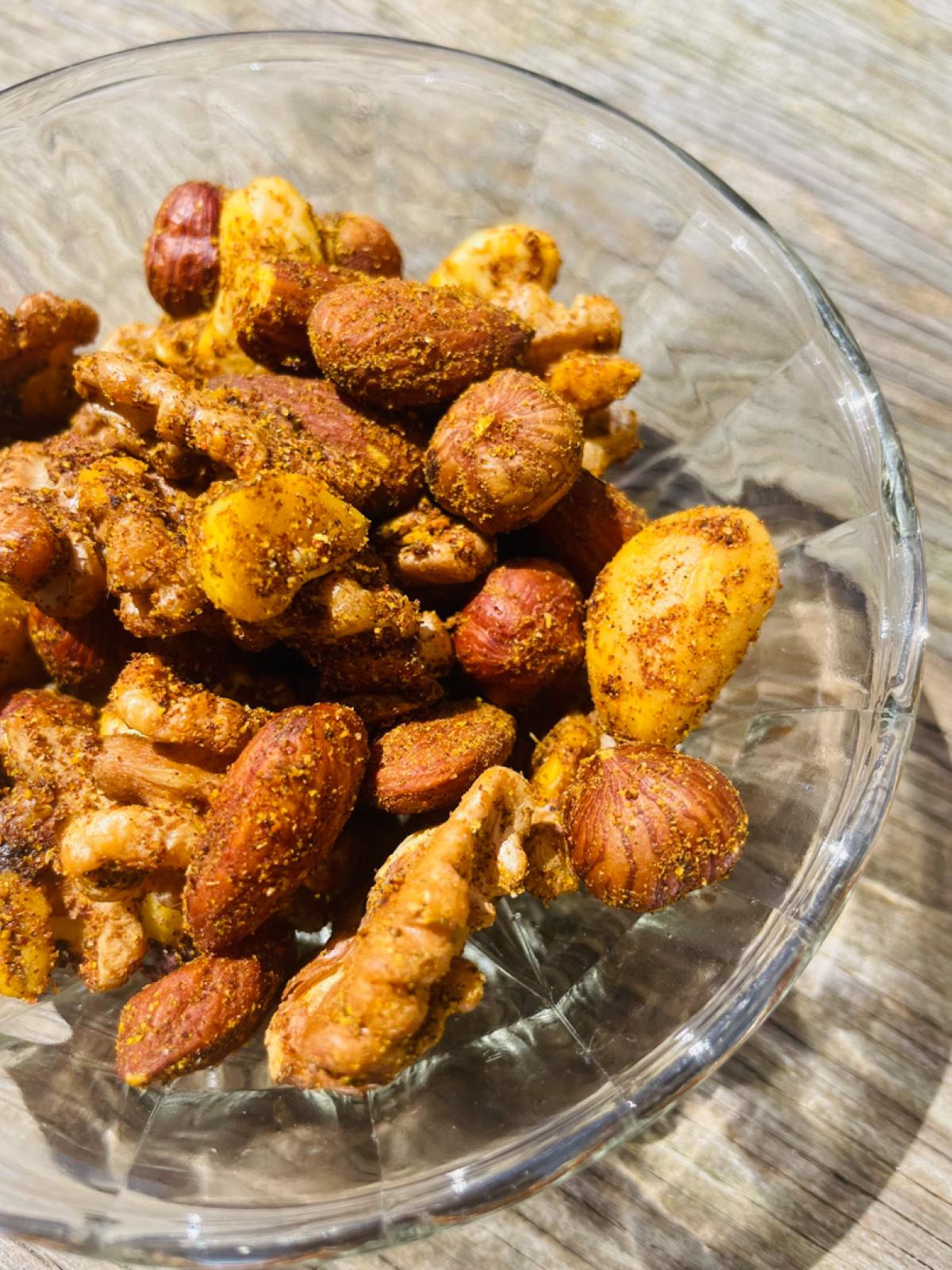 Mendiants apéro healthy