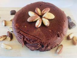 Brownies au chocolat et aux noix du Brésil