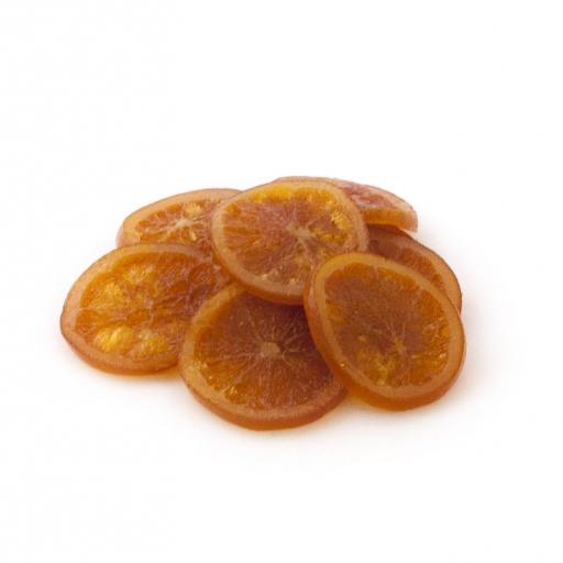 Tranches d'oranges confites